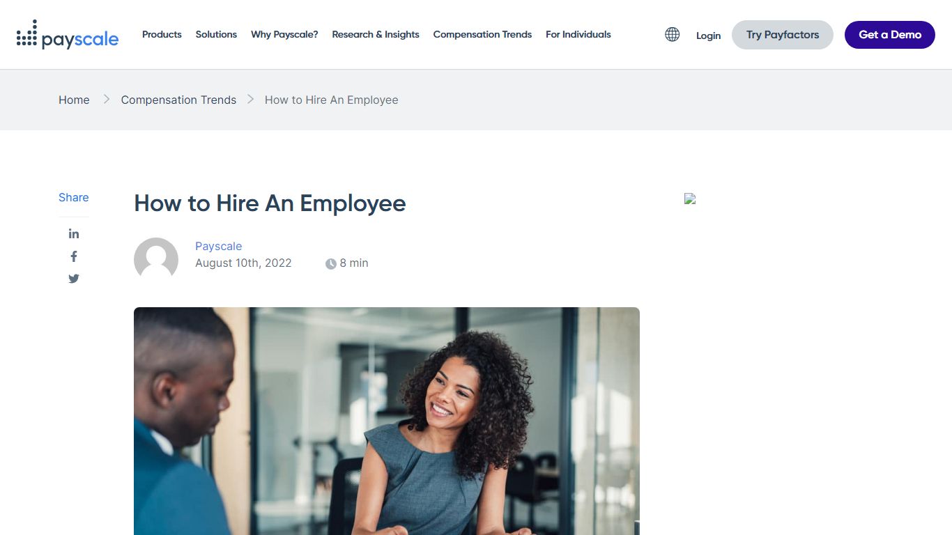 How to Hire An Employee | Payscale